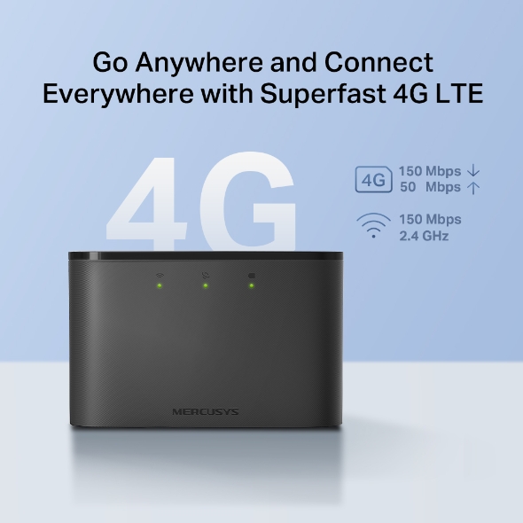 Mercusys MT110 4G LTE Mobile Wi-Fi Router - (R699 Once-off) - Image 4