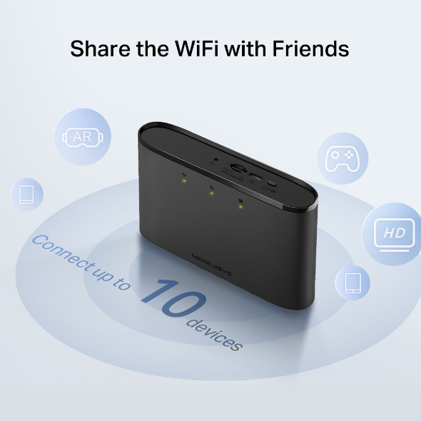 Mercusys MT110 4G LTE Mobile Wi-Fi Router - (R699 Once-off) - Image 6
